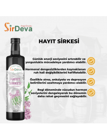 Sirdeva Hayıt Sirkesi Doğal Fermantasyon 500 ml